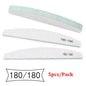 5/25Pcs/Lot Nail File Mix Color 80/100/150/180/240 Grit Professional Sandpaper Cuticle Remover Buffer Files Manicure Tool Set