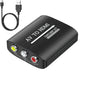 HD 1080P AV to HDMI RCA To HDMI Composite Adapter Converter With USB Cable CVBS AV Adapter For N64 Wii PS1/2/3 Xbox One SNES etc