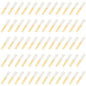 100-1PCS Hand Held Paper Fans Blank White Bamboo Folding Fans for Wedding Gift Party Dance DIY Decoration Personalised Fan