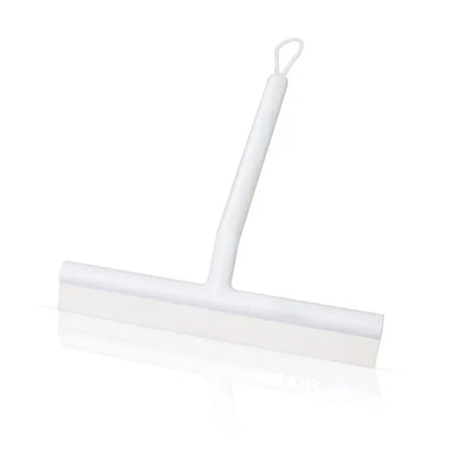 Shower Squeegee Window Glass Wiper Silicone Scraper Cleaner Brush Long Handle Bathroom Mirror Wiper Scraper Cleaning Accessories