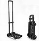 Folding Luggage Cart Wheel Trolley 35kg Heavy Duty Barrow Portable Hand Sack Magic Trailer for Home Travel Shopping