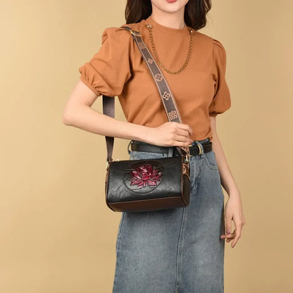 Genuine Brand PU Leather Sac Luxury Handbags Women Bags Designer Shoulder Crossbody Hand Bags for Women 2022 Purses and Handbags