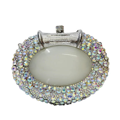 Women's Crystals Evening Party Cocktail Clutches Bag