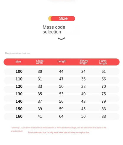 Unisex Thermal Long Johns Set for Kids 2-14 Years Winter Fleece Thick Underwear Soft Toddler Homewear Polyester Daily Wear