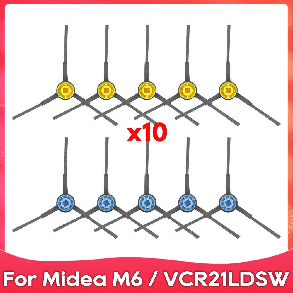 Compatible For ( Midea M6 / VCR21LDSW / Eureka NER600 ) Robot Vacuum Cleaner Part Roller Mian Side Brush Mop Filter Accessory