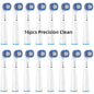 16/20PCS Brush Head nozzles for Oral B Electric Toothbrush Replacement Head Refill Sensitive Floss Cross Action for Oralb