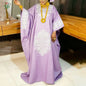 African dresses for women Kaftan Dress Embroidery Bazin Riche Wedding Party Plus Size