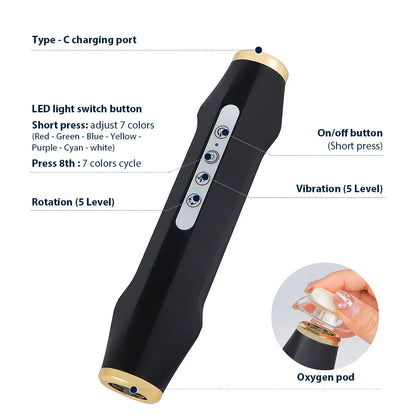 Glam Pod For Aqua Facial Machine CO2 Pods For Bubble Facial Beauty Machine Revive Pods co2 Capsule Gels Facial SPA Skin Clean