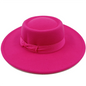 Sombrero Raised Top Fedora Hat 2023 New European and American Fedora Hat Jazz