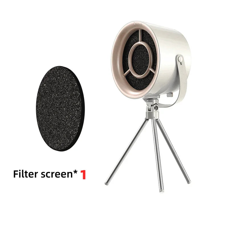 2024 New Portable Exhaust Fan Small Kitchen Hood Extractor Barbecue USB Supply Desktop Range Hoods Mini Suction Cooker Hood
