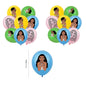Cute movie Moana series Birthday Party dinnerware Disposable Banner Cake Topper Hanging Flag Moana Balloons Birthday Decoration