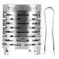 Mini Gas Heater Stove Stainless Steel Portable Warmer Heating Cover Camping Stove Warming Stove Hood for Outdoor Camping