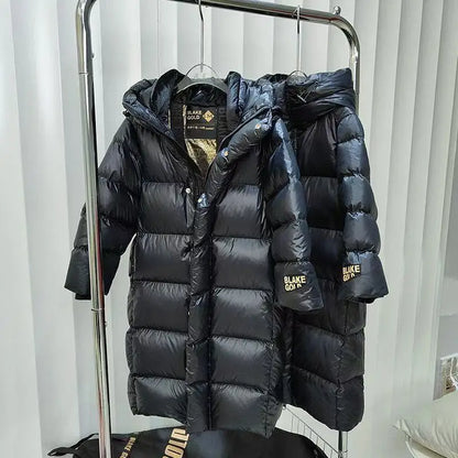 Children's Winter Down Jacket Duck Down Warm Hooded Outerwear