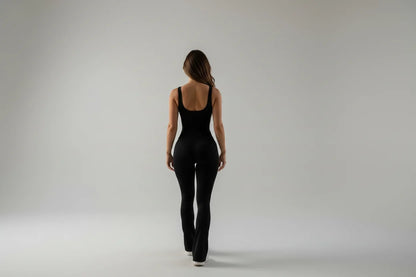 Phia WaveTrim Ribbed Jumpsuit