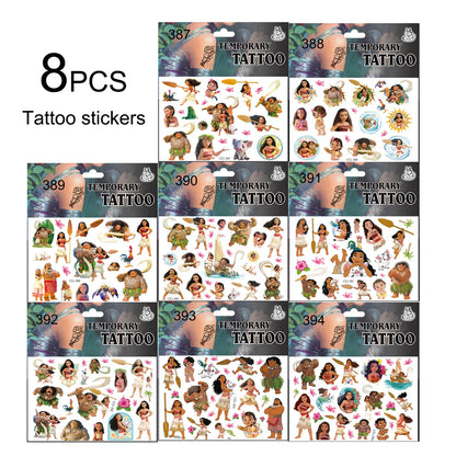 Moana Birthday Party Gift Supplies Party Favor Slap Bracelets Stickers Paper Bags Gifts Bag Goody Bag Pinata Fillers Baby Shower