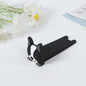 Cartoon Door Stop Silicone Reusable Shock Absorbent Block Wedge Doorstops Door Handle Stopper Home Door Anti-collision Stopper