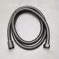 G1/2 " Flexible Brushed Gold Shower Hose 1.5m Antique Plumbing Hose Stainless Steel Gray Bathroom Water Head Shower head Pipe