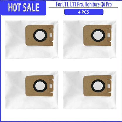 Main Side Brush Filter Mop Dust Bag For Imou L11 /L11 Pro /Honiture Q6 Pro/ Laresar L6 Pro/ Airrobo T10+/Arnagar S8 Pro Parts