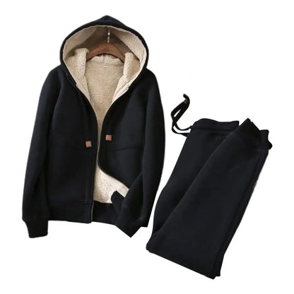 Women's Sweatshirt Pants Tracksuit Set