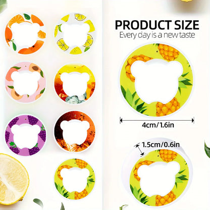 750ml/25oz Fruit Flavor Water Bottle 0 Sugar 0 Calories Sports Drinking Cup with 7 Fruit Pods Ideal for Fitness Sports Outdoor