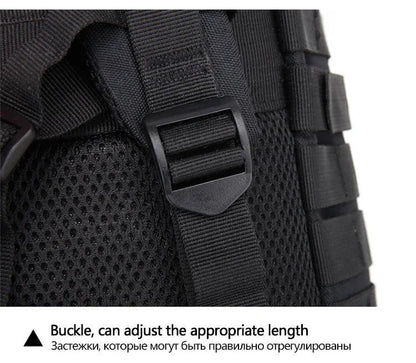 QT&QY 30/50L Tactical Backpacks Man Traveling Bags Survival Outdoor 3P Assault Pack EDC Molle Pack hiking Trekking Hunting Bag