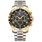 Luxury Watch for Man Quartz Sports Men Watch Waterproof Luminous Stainless