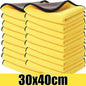 Wholesale Double Sides Car Microfiber Cloths Super Absorbent Washing Drying Cleaning Towels Auto Detailing Towel Rags Clean Tool