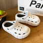 Fashion Charms Clogs New Arrival Thick Sole Outdoor Women Slippers High Quality Summer Beach Sandals For Girls