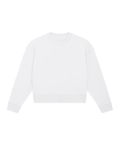 Organic Cropped Sweatshirt: Womens