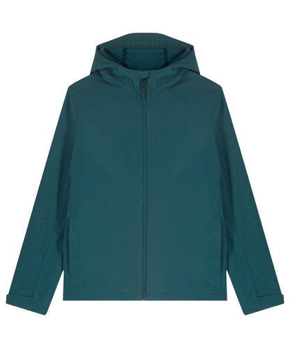 Recycled Polyester Hooded Softshell Jacket
