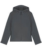 Recyled Polyester Hooded Softshell Jacket: Womens