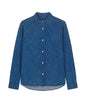 Organic Cotton Long Sleeve Denim Shirt: Womens