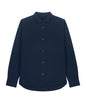 Organic Cotton Oxford Long Sleeve Shirt: Womens