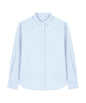 Organic Poplin Long Sleeve Shirt: Mens