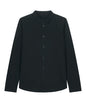 Organic Poplin Long Sleeve Shirt: Womens
