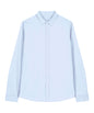 Organic Poplin Long Sleeve Shirt: Womens