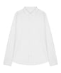 Organic Poplin Long Sleeve Shirt: Womens
