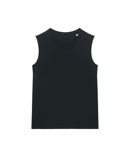 Organic High Neck Tank Top: Womens