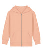 Organic Colours Kids Zipped Hooded Sweatshirt