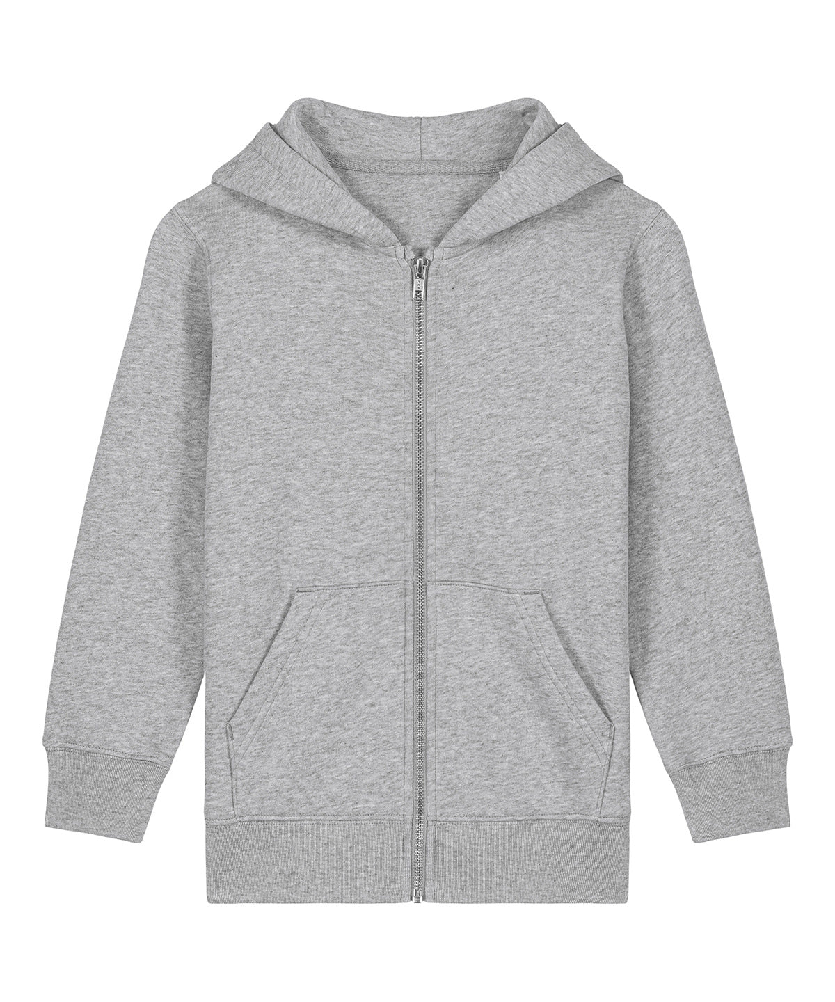 Organic Colours Kids Zipped Hooded Sweatshirt