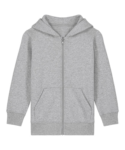 Organic Colours Kids Zipped Hooded Sweatshirt