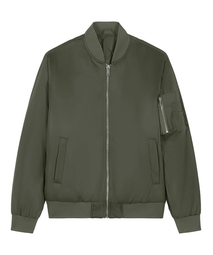 Recycled Bomber Jacket: Unisex