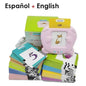Kids Talking Flash Cards Learning Machine - Interactive Language Learning Toy for English, Spanish, French & German | Educational Audio Book for Toddlers & Kindergarten