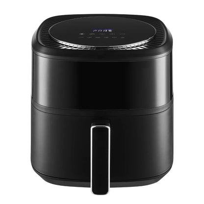 KOMORE 6L Air Fryer with Smart Touch Display & Non-stick Basket & 60 Minutes Timer & 80°C-200°C Adjustable Temperature