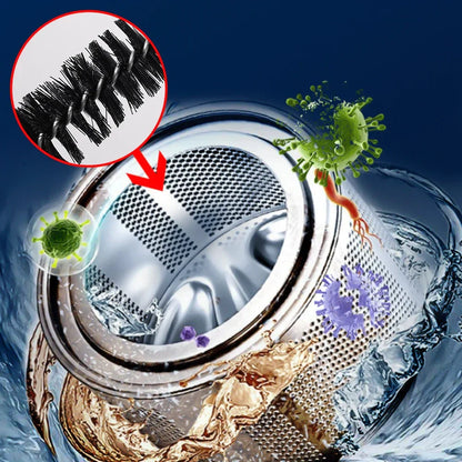 Flexible Long Pipeline Cleaning Brush Reusable Pipework Brush with Handle Dryer Vent Cleaning Kit for Bathroom Toilet Kitchen