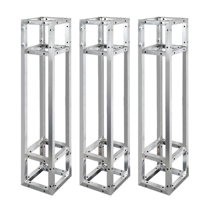 Iron Square Segments Truss Tower, Stage Club, DJ Lighting Frame, Perform Show Supports, 3Pcs/set