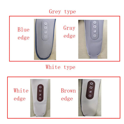 Electric Heat Neck Massage Shawl Shiatsu Kneading Cervical Spine Massager Car Home Back Shoulder Neck Trapezius Muscle Massager