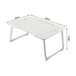 Foldable portable laptop bed desk with drawer for laptop, 60cmW x 42cmD x 28cmH