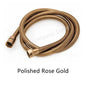 Shower Hose 1.5M Stainless Steel - Flexible Handheld Shower Head Pipe Explosion-Proof Bathroom