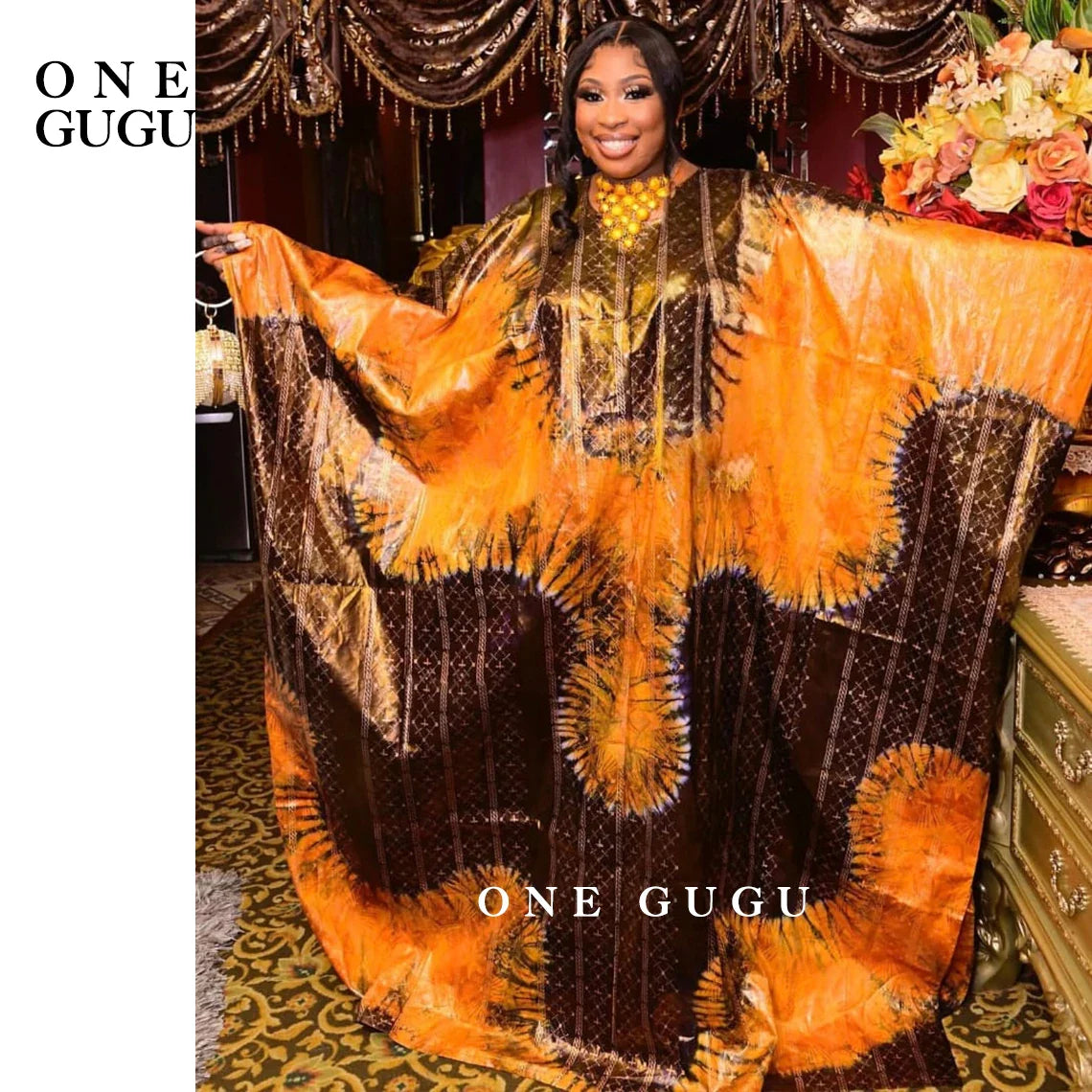 Unique Perfumed First Quality African Dashiki Basin Dress Nigerian Origianl Printing Bazin Riche Wedding Party Boubou Robe